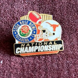 Rose Bowl National Championship Pin - Texas Longhorns 2006